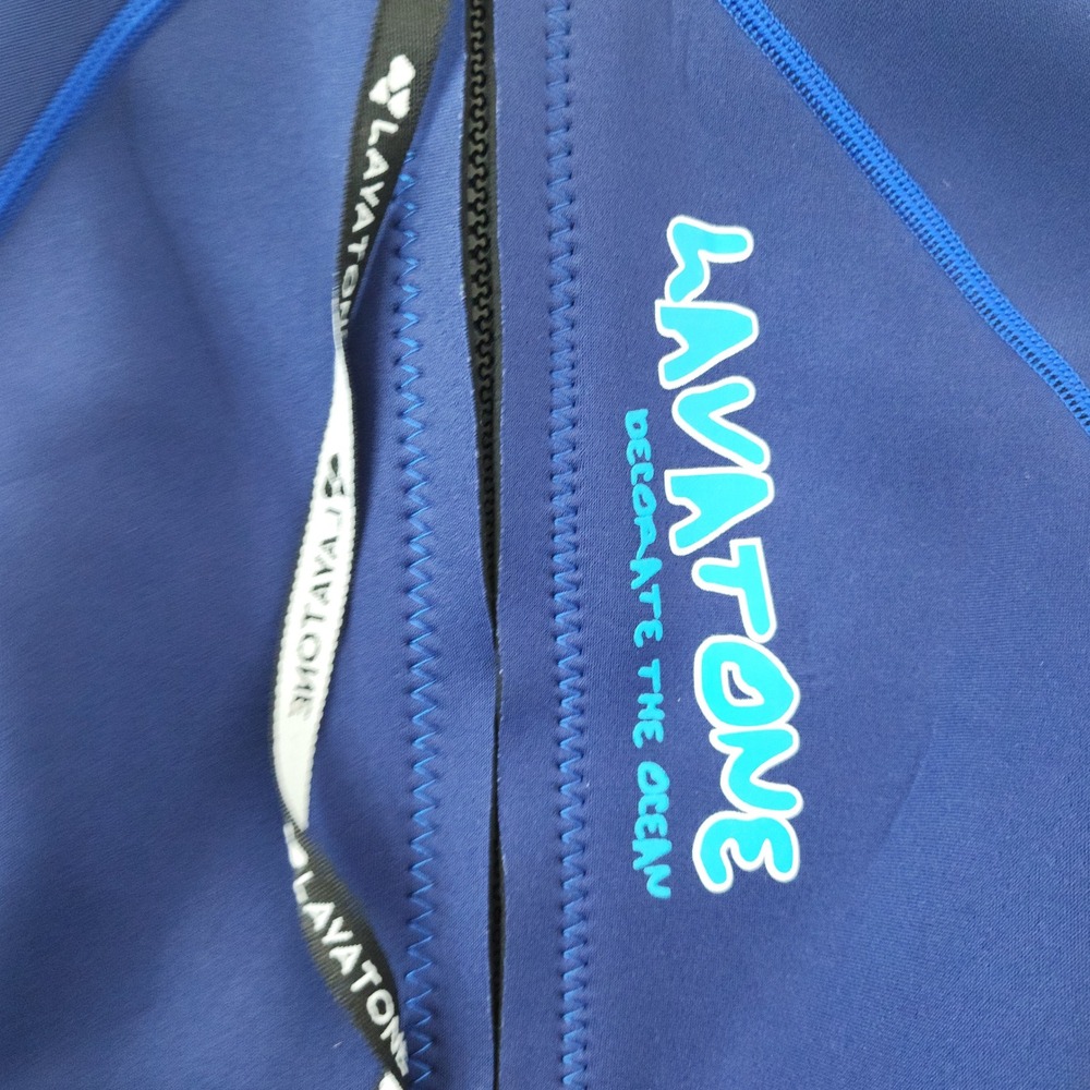 Lavatone Kids Wetsuit Full Body Blue Teal Neoprene UV50+Size 9-10 Surfing Dive - Picture 6 of 8